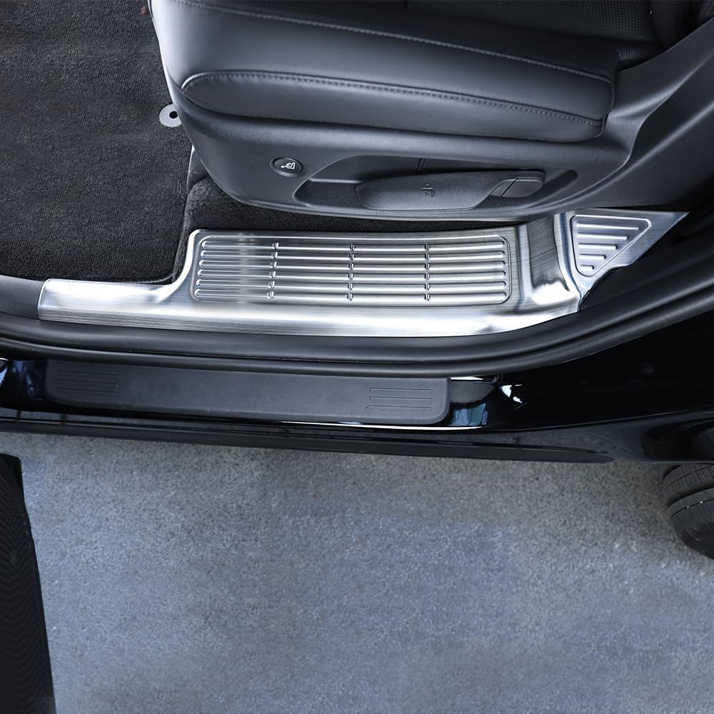 Cnaurda ABS Exterior Mirror Cover, Side Rear View Mirror Cover Trim Kits Compatible with Hyundai Palisade LX3 2026 LHD/RHD Exterior Accessories (Silver)