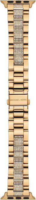 Michael Kors Band for Apple Watch; Stainless Steel Smart Watch Bands for Women; Compatible with Apple Watch 38mm, 40mm, 41mm