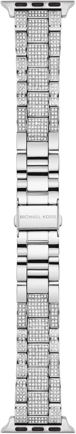 Michael Kors Band for Apple Watch; Stainless Steel Smart Watch Bands for Women; Compatible with Apple Watch 38mm, 40mm, 41mm