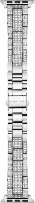 Michael Kors Band for Apple Watch; Stainless Steel Smart Watch Bands for Women; Compatible with Apple Watch 38mm, 40mm, 41mm