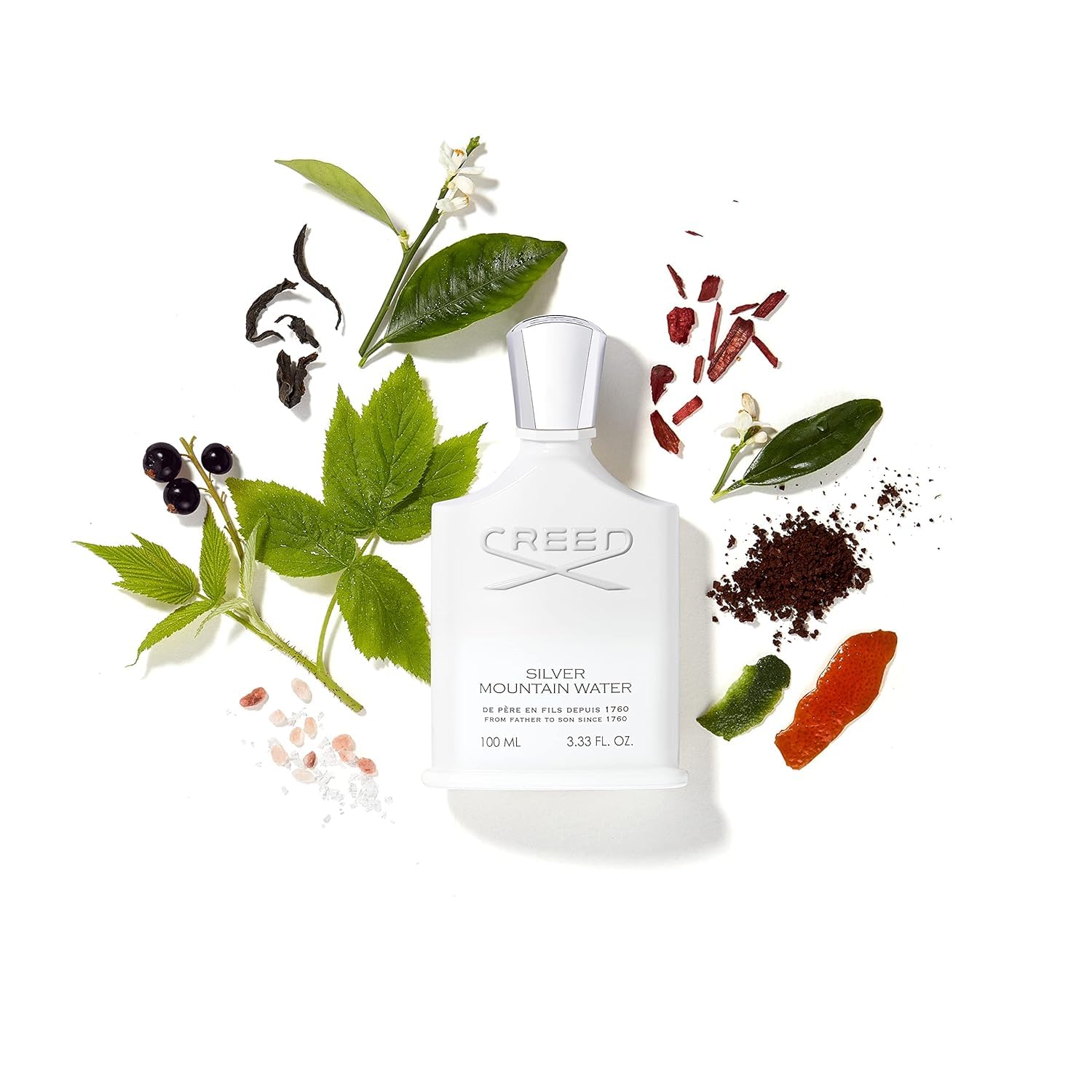 Creed Silver Mountain Water, Men's Luxury Cologne, Rich, Citrus Fragrance, 30ML