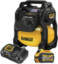 DEWALT 20V MAX* Portable Cordless Air Compressor Kit, 2.5 Gallons, 140 PSI, Brushless with Battery & Charger (DCC2520T1)