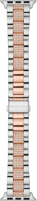 Michael Kors Band for Apple Watch; Stainless Steel Smart Watch Bands for Women; Compatible with Apple Watch 38mm, 40mm, 41mm
