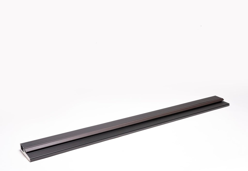 Heavy Duty Black Aluminum Outswing Door Threshold – 4-9/16' Width x 1-3/8' Height – Weatherproof, Energy Efficient, Easy Install – Commercial & Residential Use (36 inch)