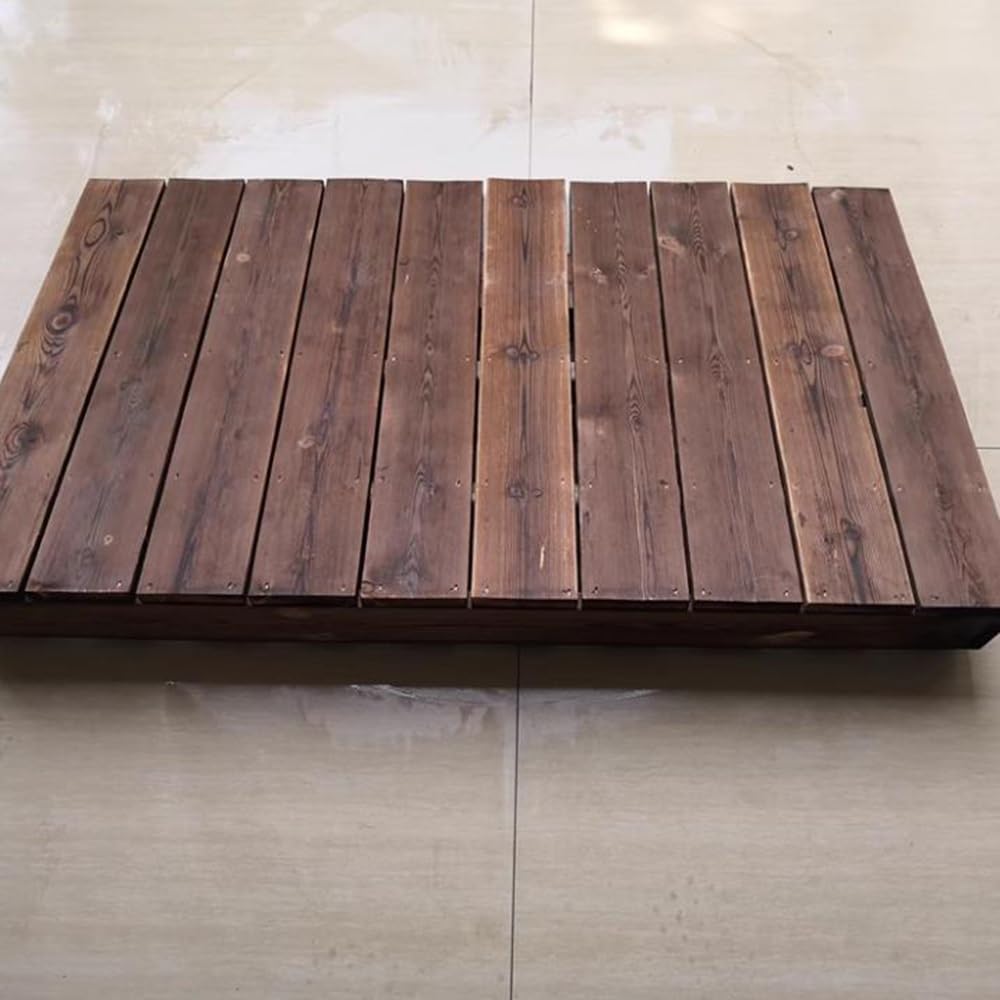 Non Slip Wooden Threshold Ramps, 4 6 7 8 10 12Inch Rise Wheelchair Ramps, Portable Threshold Ramps for Doorways, Lightweight Ramps(24x20x4in/60x50x10cm)