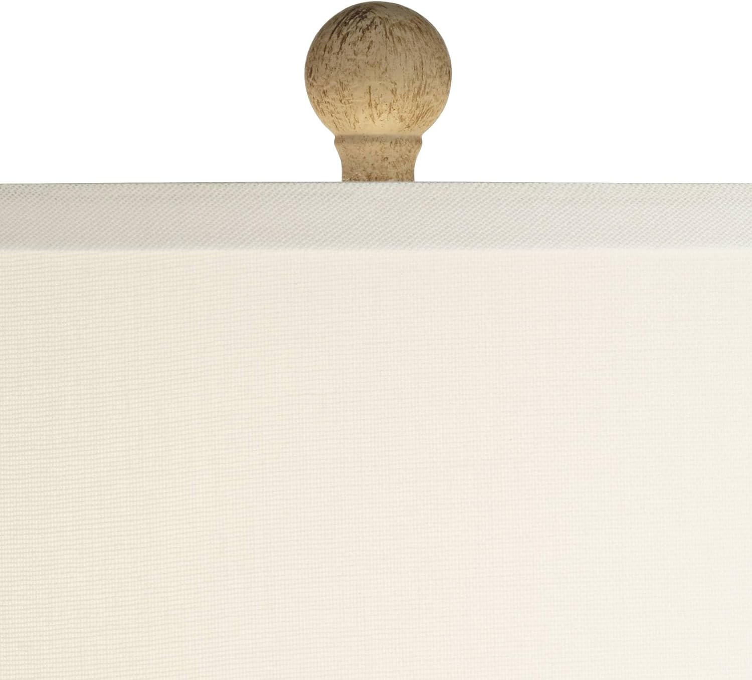 360 Lighting Delon 26 1/2' Tall Jar Farmhouse Rustic Country Cottage Core Coastal Table Lamp Natural Brown Beige Terra Cotta Finish Single White Shade Living Room Bedroom Bedside Nightstand House