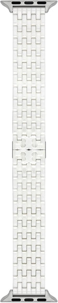 Tory Burch Women's Eleanor 38/40/41/42mm and 42/44/45/46mm Stainless Steel Band for Apple Watch®