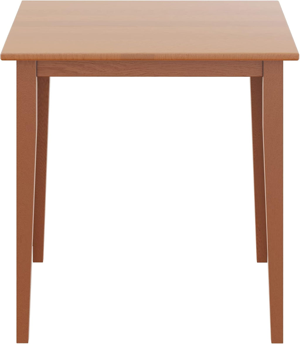 Winsome Groveland Wooden Square Dining Table, 29' in Light Oak, Practical & Elegant Table for Eating, Study, Work, Sturdy Furniture for Kitchen, Dining Room, Office, Entryway