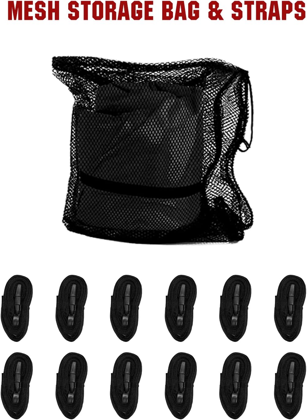 Angink 20ft-22ft Heavy Duty Boat Cover Waterproof 600D Trailerable Fabric, Fits Deck Boats, V-Hull Runabout & Wakeboard Boats (Beam Width up to 100'), Reinforced Straps - Black