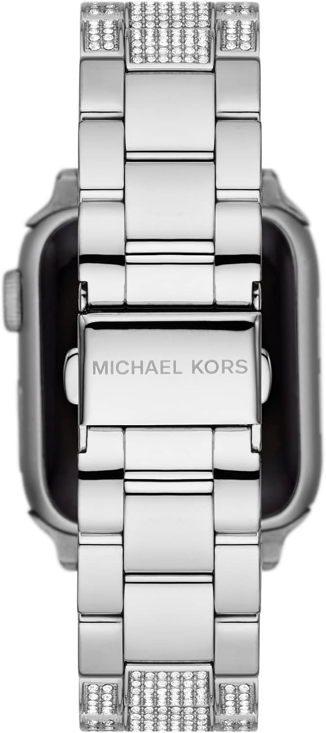 Michael Kors Band for Apple Watch; Stainless Steel Smart Watch Bands for Women; Compatible with Apple Watch 38mm, 40mm, 41mm