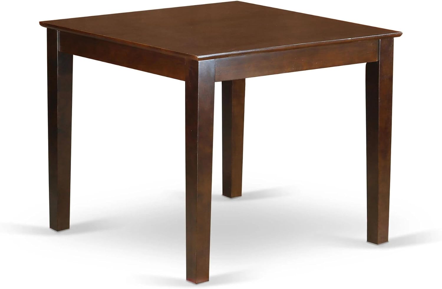 East West Furniture OXT-MAH-T Oxford Square Kitchen Dining Table for Small Spaces, 36x36 Inch, Mahogany