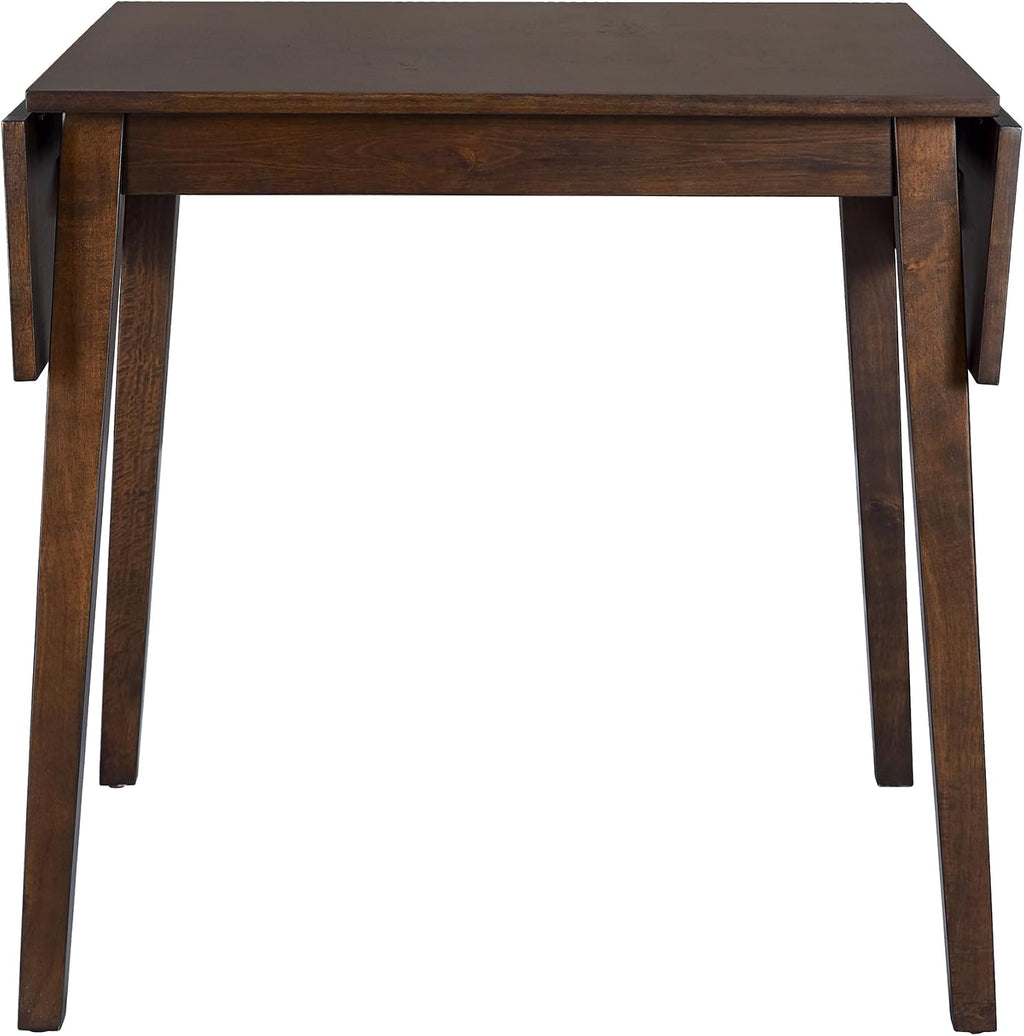 Merax Wooden 29'- 45' Extendable Rectangular Dining Table with Drop Leaf,Space Saving, Easy Assemble Brown
