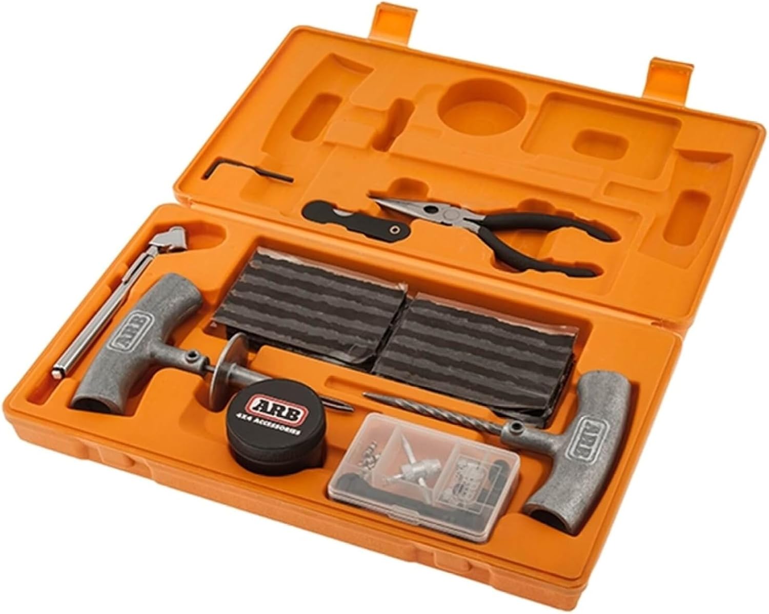 ARB CKMTP12 ARB505 10000011 Portable Twin Motor 12 Volt Air Compressor with E-Z Deflator and Speed Seal Tire Kit