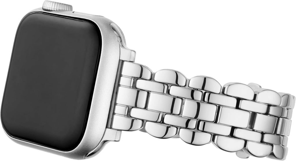 kate spade new york Designer Interchangeable Stainless Steel Band Compatible with Your 38/40/41mm Apple Watch Series 9/8/7/6/5/4/3/2/1/SE