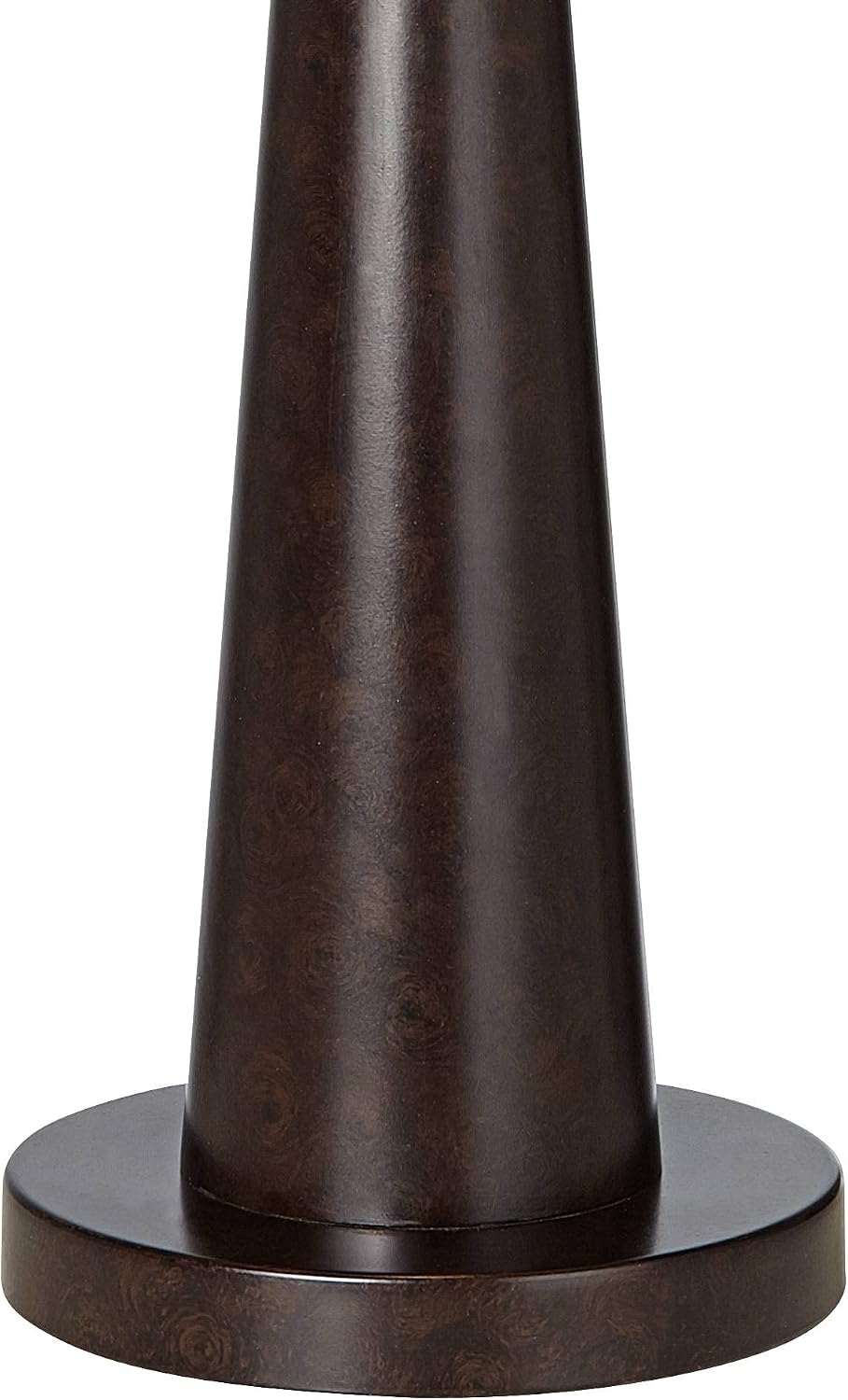 Franklin Iron Works Tremont Rustic Farmhouse Table Lamp 31 1/2' Tall Allegheny Bronze Brown Iron Burlap Fabric Drum Shade for Bedroom Living Room House Home Bedside Nightstand Office Entryway Kids