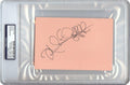 Melanie Griffith Signed Autographed 4X6 Index Card 1989 Vintage Auto PSA/DNA