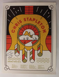 CHRIS STAPLETON SIGNED AUTOGRAPH 18X24 CONCERT TOUR POSTER SPRING 2016 TOUR W/ JAMES SPENCE JSA AUTHENTICATION - COUNTRY MUSIC SUPERSTAR - TRAVELLER, FROM A ROOM: VOLUME 1, FROM A ROOM: VOLUME 2, STARTING OVER, VERY RARE