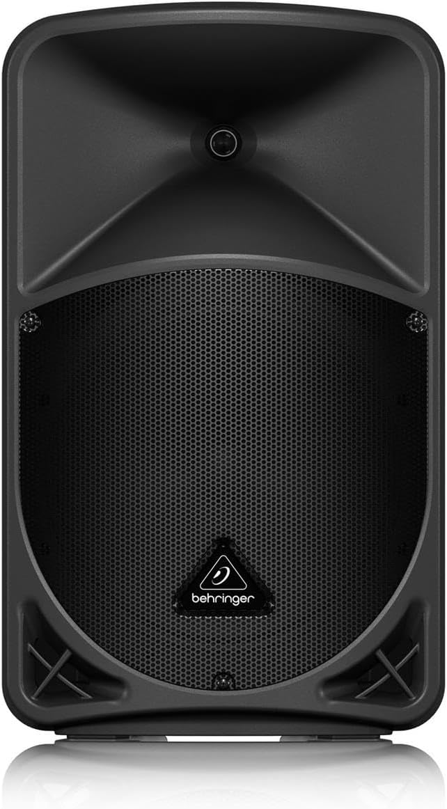 Behringer EUROLIVE B12X 1000 Watt 2 Way 12' Powered Loudspeaker with Digital Mixer, Wireless Option, Remote Control via iOS*/Android* Mobile App and Bluetooth Audio Streaming