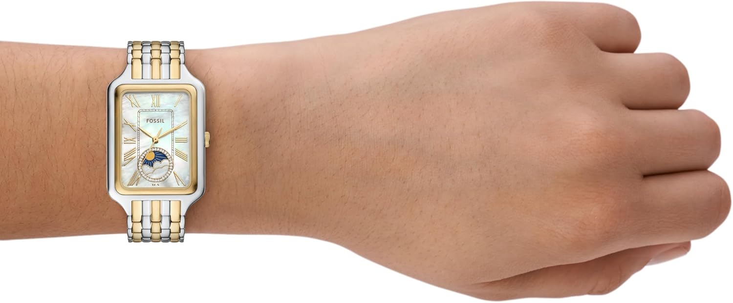 Fossil Women's Watch, Raquel Quartz Stainless Steel Watch for Women