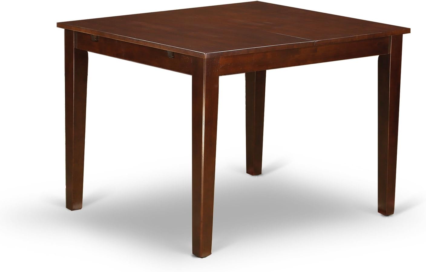 East West Furniture NFT-MAH-T Norfolk Dining Room Table - a Rectangle kitchen Table Top with Butterfly Leaf, 32x54 Inch, Mahogany