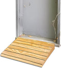 Ramps Threshold Ramp, Entry Ramp for Doorway, Solid Wood Wheelchair Threshold Ramp 3 4 5 7 8 Inch High with Non Slip Surface, Wooden Steps Stairs Ramp/Slope for Scooter Bike, Load 270kg(50x33x10cm (19