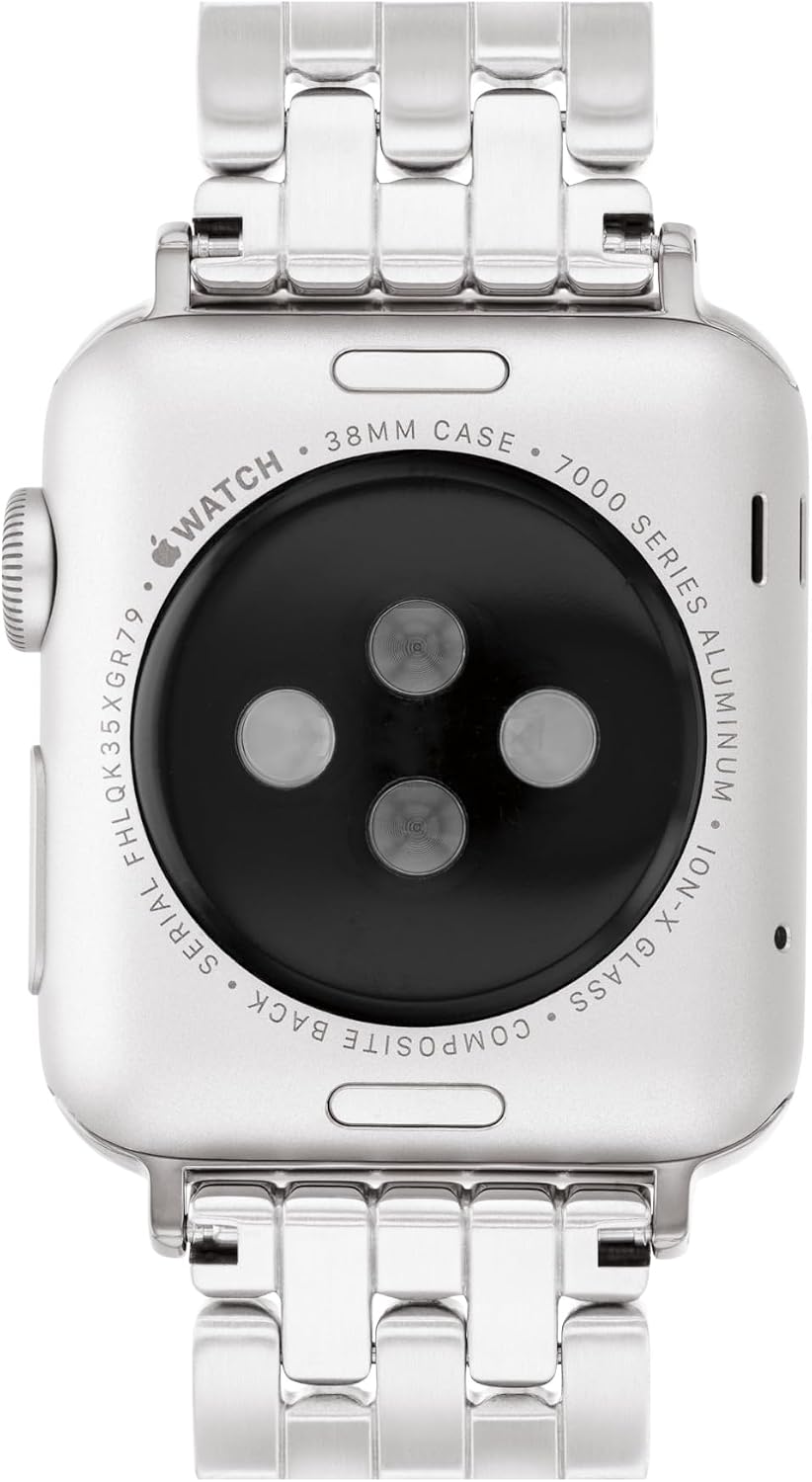 COACH Apple Watch Strap, Compatible with Apple Watch 38mm, 40mm, 41mm, 42mm, 44mm, and 45mm, Interchangeable Band, Create Your Unique Style