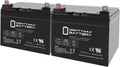 Mighty Max Battery 12V 35AH Battery for Shoprider Streamer Sport Power Chair - 2 Pack