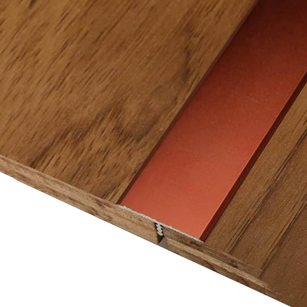T Molding Floor Divider Strip, Aluminum Floor Transition Strips, 2in Wide Transition Cover Strip Carpet to Tile, Doorway Threshold for Joining Floor Gaps(Color:Brown)