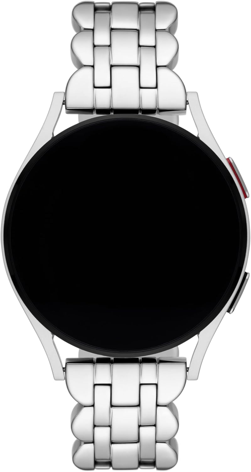kate spade new york Designer Interchangeable Stainless Steel Band Compatible with Your 38/40/41mm Apple Watch Series 9/8/7/6/5/4/3/2/1/SE