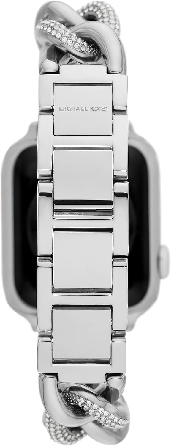 Michael Kors Band for Apple Watch; Stainless Steel Smart Watch Bands for Women; Compatible with Apple Watch 38mm, 40mm, 41mm