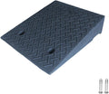 Threshold Ramp Rubber Driveway Ramp Heavy Duty Wheelchair Ramp with Slip-Resistant Surface Handicap for Doorways Steps(50 * 50 * 5cm/20 * 20 * 2in)
