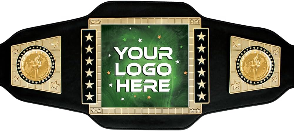 Crown Awards Custom Belt Award, Personalized Supreme Champion Belt Trophy