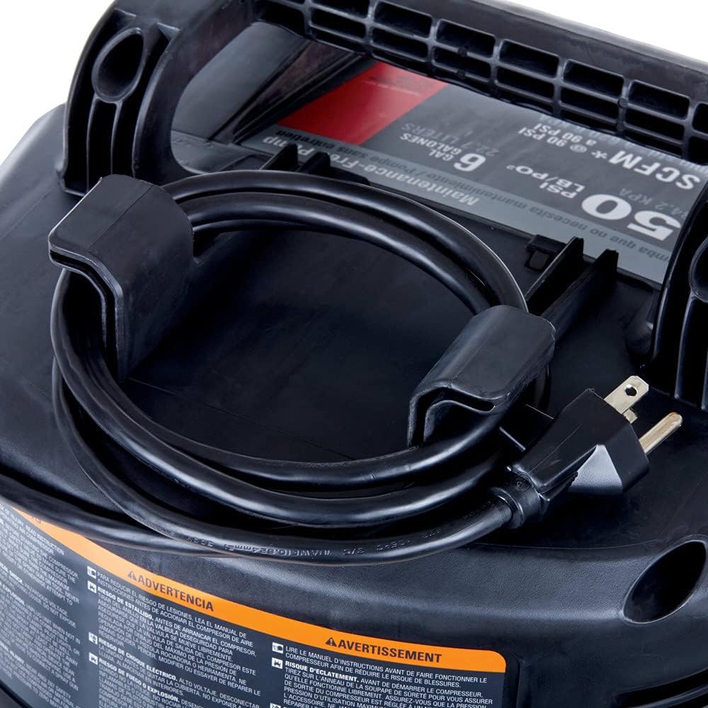 PORTER-CABLE Portable Pancake Air Compressor PXCM2002.COM | 6 Gallon, 150 Max PSI