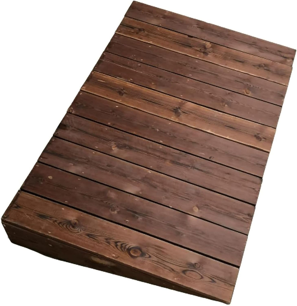 Lightweight Curb Ramp, Wooden Threshold Ramp, Car Ramp, Wheelchair Ramp, Entry Ramp, Handicap Ramp, Driveway Ramp, Portable Ramp - for Stairs, Steps, Doorways, Shops