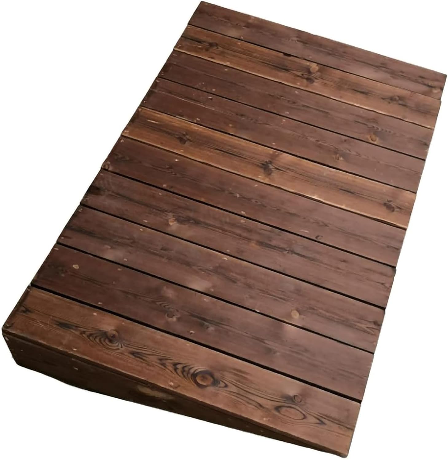 Lightweight Curb Ramp, Wooden Threshold Ramp, Car Ramp, Wheelchair Ramp, Entry Ramp, Handicap Ramp, Driveway Ramp, Portable Ramp - for Stairs, Steps, Doorways, Shops