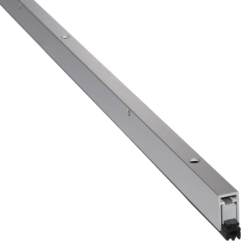 Soundproofing Door Seal Kit - Door Frame Gasket, Screw On Weather Stripping for Doors - Top & Side Door Jamb Weatherstrip Set - Aluminum Exterior Door Seal - 84 x 36 (Aluminum, Medium-Duty)