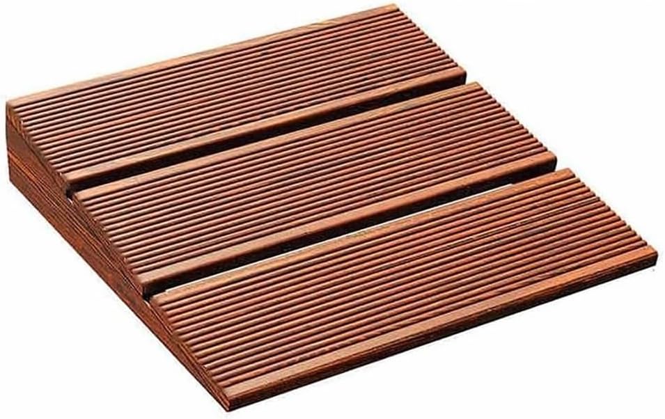 Wooden Threshold Ramp for Home Steps, 6' 7' 8' Rise Curb Ramp Doorway Ramps, Anti-Slip Entry Ramps for Wheelchair Walker Cart Scooter(60x70x18cm/23.62x27.56x7.09in)