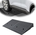 Non-Slip Driveway Curb Ramps 4 5 6 7 Inches Rise, Rubber Driveway Ramps Heavy Duty Wheelchair Ramp, Car Curb Ramp Portable Threshold Ramps(9cm/3.5' Rise)