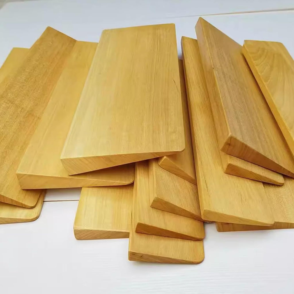 Wooden Threshold Ramp, Wheelchair Ramp, 1100 lbs Capacity, for Sweeping Robot Stroller Scooter, Steps, Stairs, Entry, Threshold, Doorways(60x25x5cm/23.6x9.8x2in)