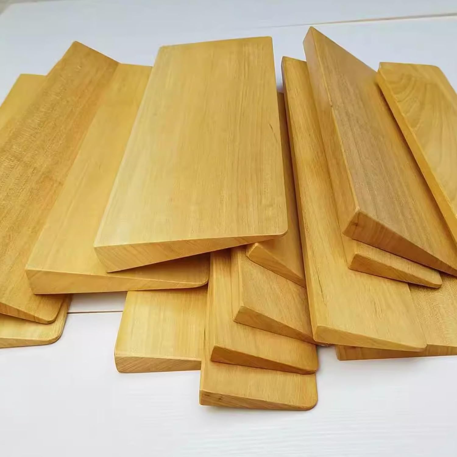 Wooden Threshold Ramp, Wheelchair Ramp, 1100 lbs Capacity, for Sweeping Robot Stroller Scooter, Steps, Stairs, Entry, Threshold, Doorways(60x25x5cm/23.6x9.8x2in)