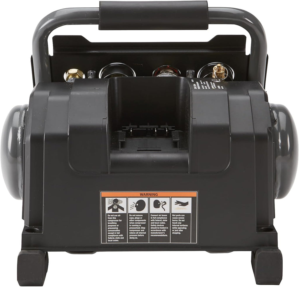 Klutch Portable Air Compressor, KLiQ 20V, 1 Gallon, 115 PSI, Cordless, Bare Tool