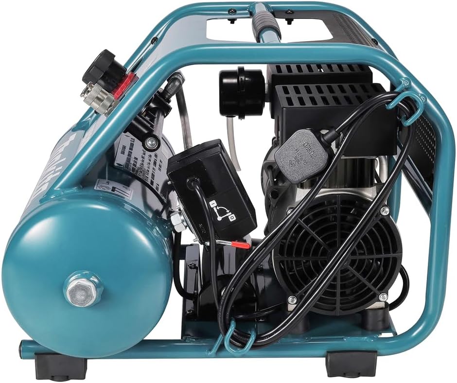 Makita MAC210Q Quiet Series, 1 HP, 2 Gallon, Oil-Free, Electric Air Compressor