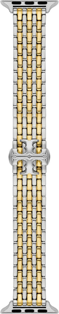 Tory Burch Women's Eleanor 38/40/41/42mm and 42/44/45/46mm Stainless Steel Band for Apple Watch®