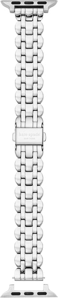 kate spade new york Designer Interchangeable Stainless Steel Band Compatible with Your 38/40/41mm Apple Watch Series 9/8/7/6/5/4/3/2/1/SE