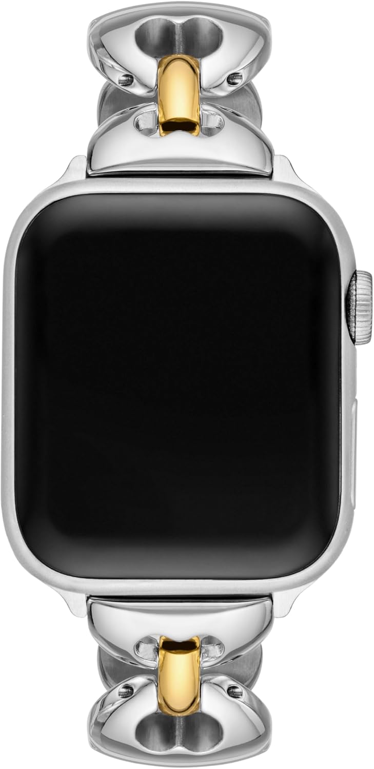 Tory Burch Women's Double T 38/40/41/42/44/45/46mm Band for Apple Watch®