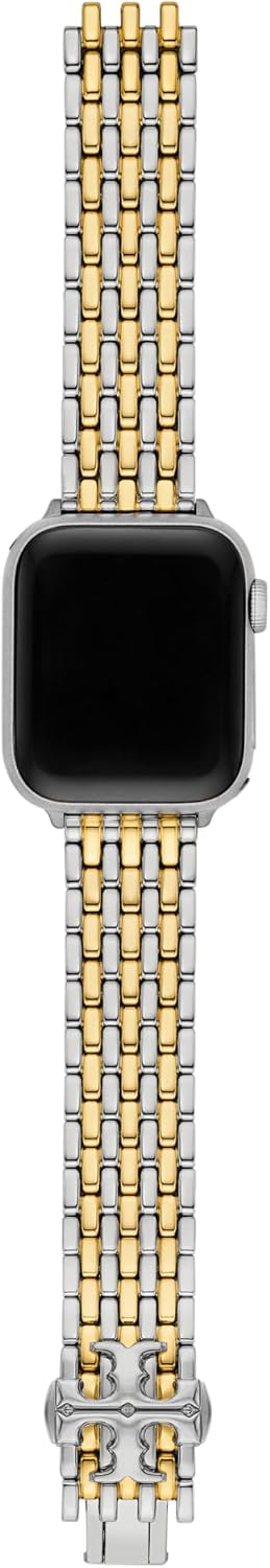 Tory Burch Women's Eleanor 38/40/41/42mm and 42/44/45/46mm Stainless Steel Band for Apple Watch®
