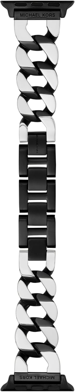 Michael Kors Band for Apple Watch; Stainless Steel Smart Watch Bands for Women; Compatible with Apple Watch 38mm, 40mm, 41mm