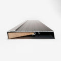 Premium Inswing Threshold with Exterior Long Cover Aluminum Sill with Wood Insert for Sealing Gap Under/Replacement Under Threshold Different Sizes Available. (48 inch Large Gap)