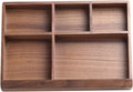 Jewelry Box Solid Wood Storage Box Coffee Table Living Room Key Home Simple Office Sundries Storage Tray Desktop Cosmetics