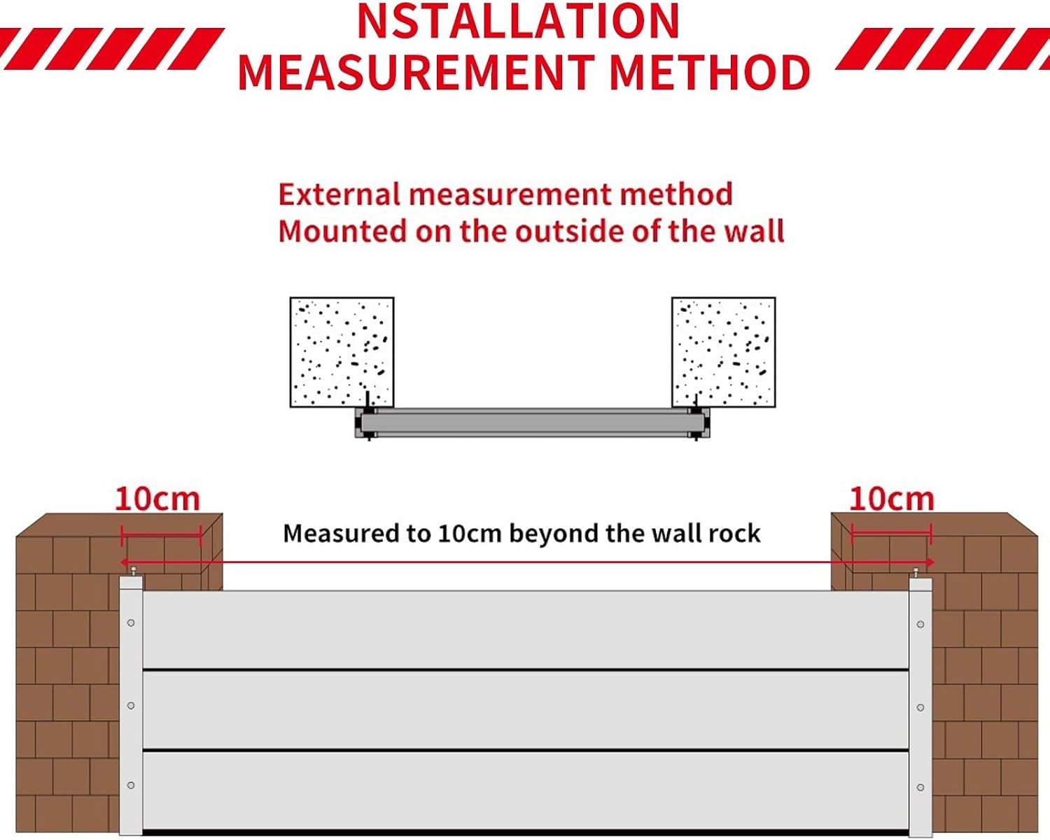 Aluminum Flooding Protection Board 40cm High Reusable Flood Barriers Industrial Heavy Duty Flood Defence Dams with Threshold Kit(Exterior,71x40cm)